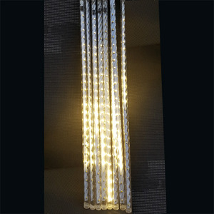 LED 스노우펄 세트 (50CmX8개)전구색/양면 (H320249)(5세트이하 연결가능)